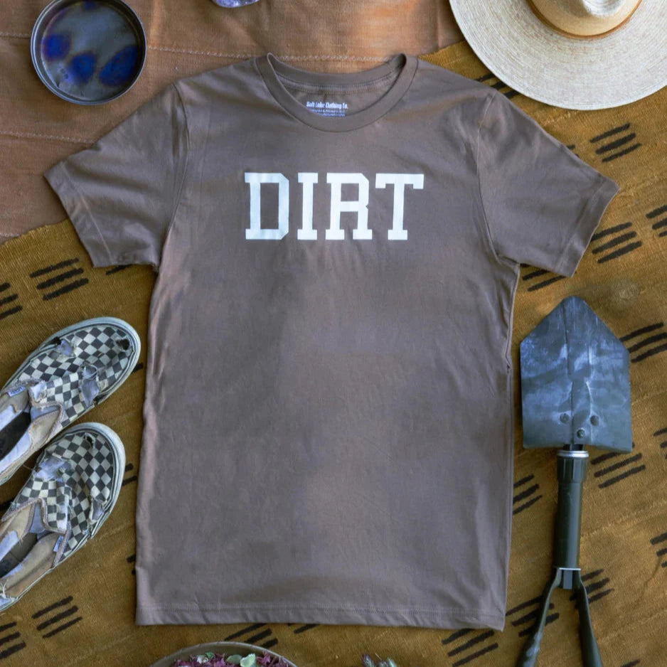 Brown dirt shirt