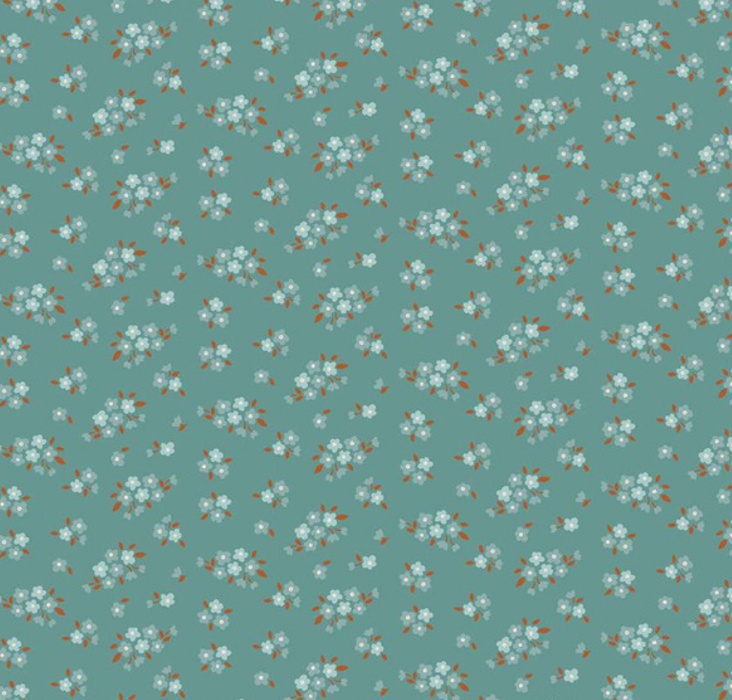 The LuLu - Fairy Dust Floral Light Teal