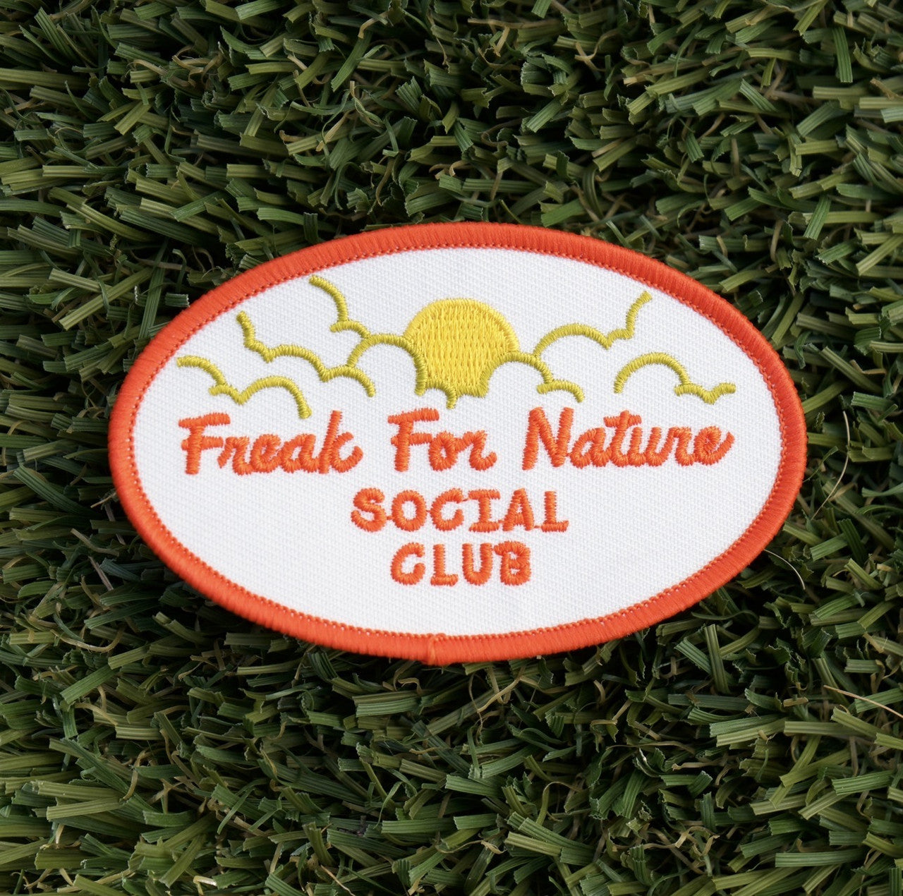 Freak for Nature Embroidered Patch