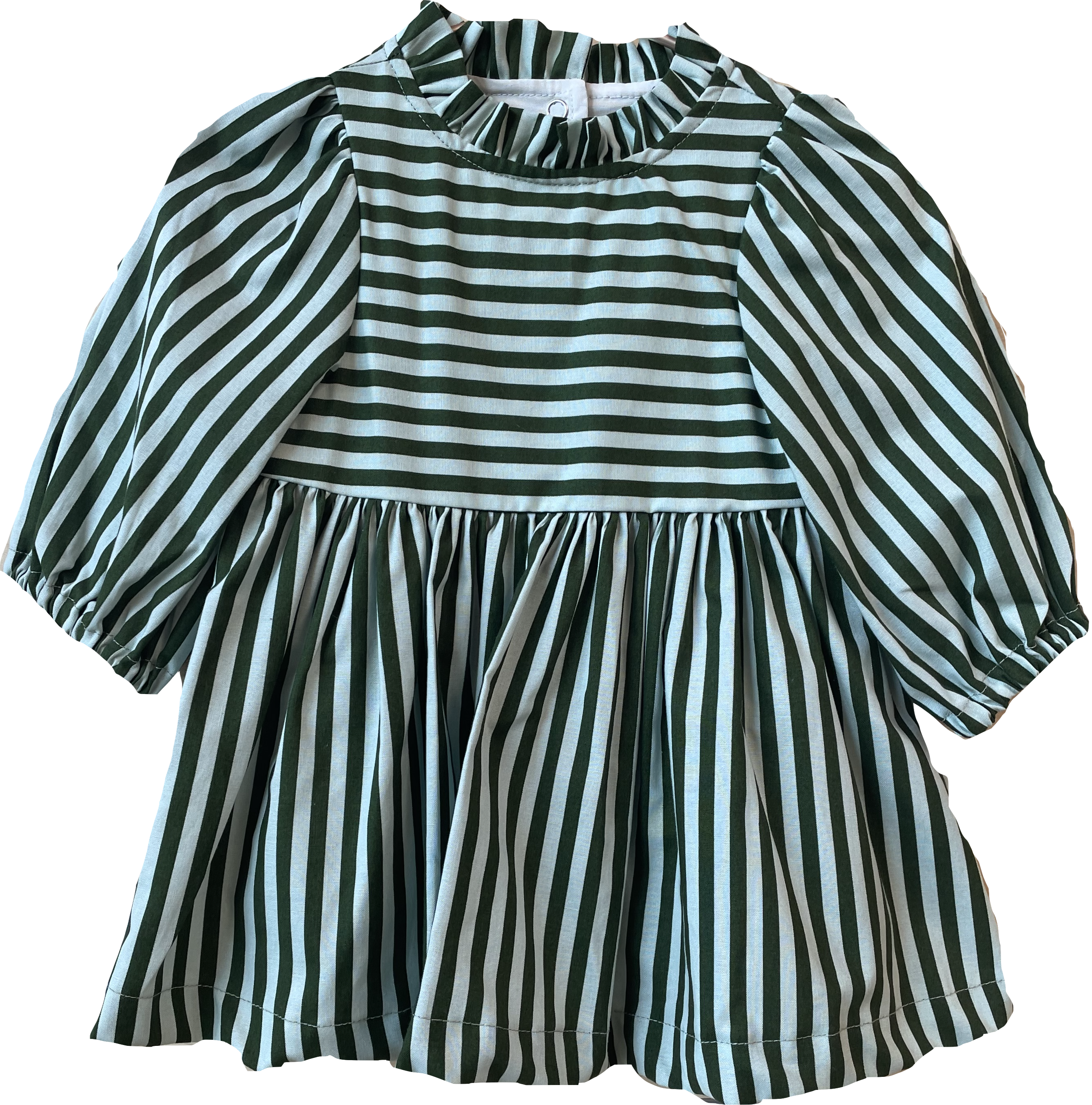 The Goldie - Green & Mint Stripes