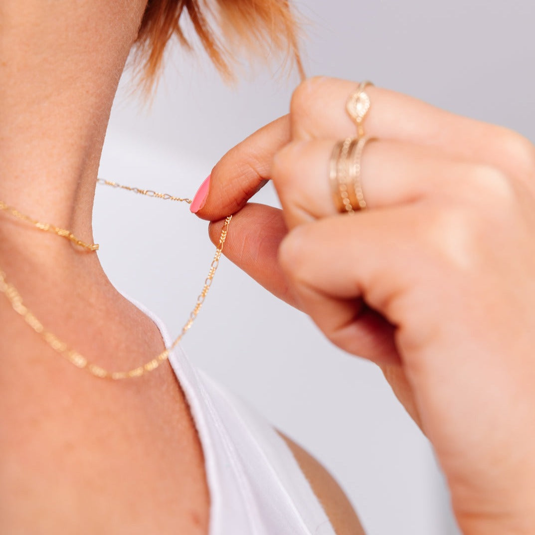 Meet Daphne!&nbsp; The tiniest, most detailed perfect chain.