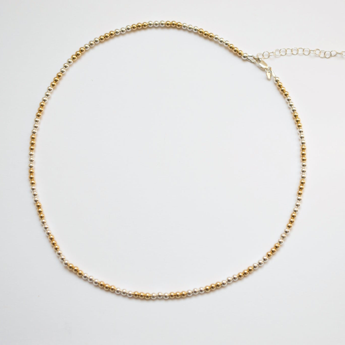 2-Toned Beaded Necklace - Syd Squared