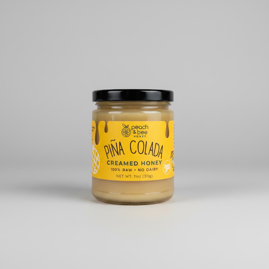 pina colada creamed honey