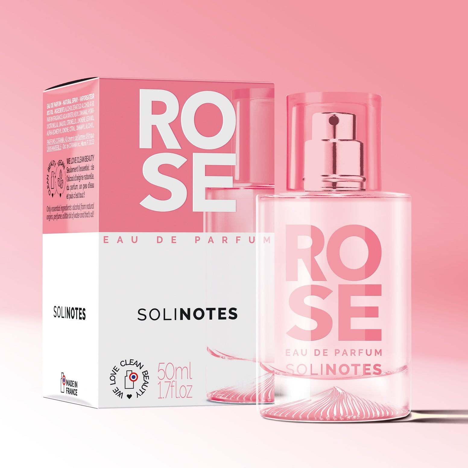 Rose Perfume - 1.7 oz