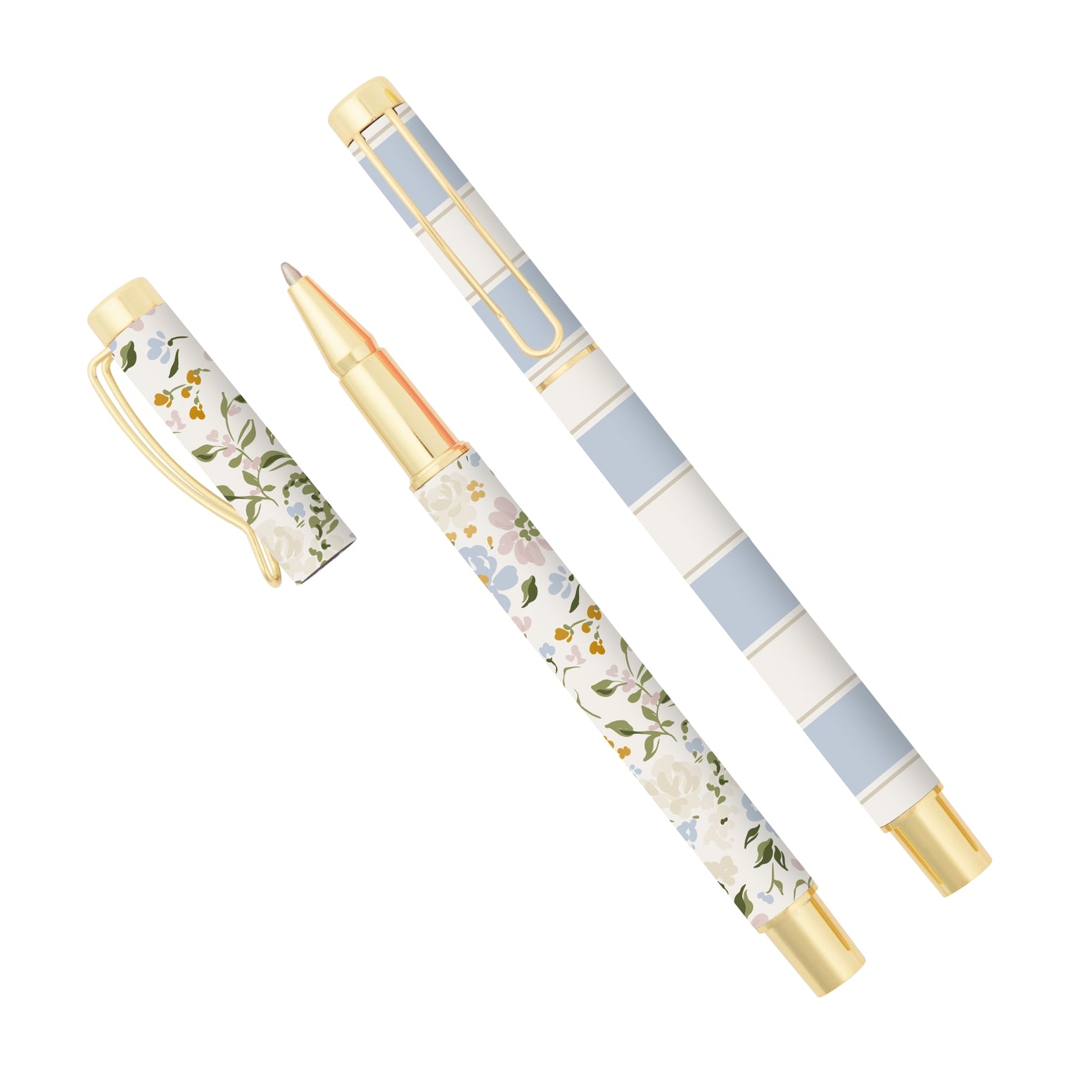 Add timeless elegance and a bit of springtime to your desk supplies with our floral metal pen set. Perfect as Spring and Summer desk accessories or thoughtful gifts for graduations and new job celebrations! This Spring pen set is both functional and stylish.