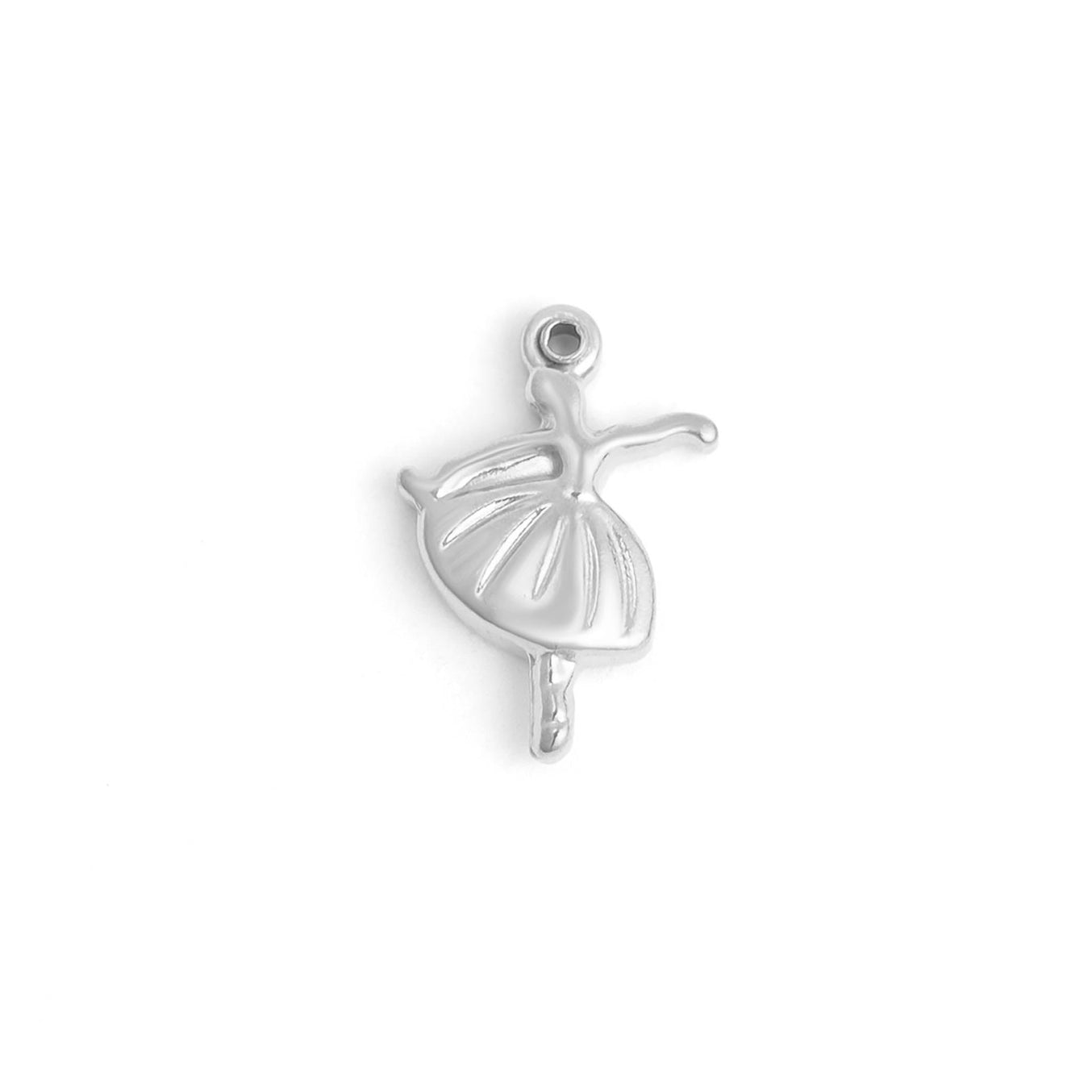 The ballet's grace and beauty have captivated the minds and hearts of millions. The Ballerina Charm makes the perfect addition to your Charm necklaces and bracelets! Made with our proprietary blend of surgical-grade 18K Gold PVD-coated stainless steel designed for everyday wear, you will have quality, style, and comfort to cherish for years to come!
