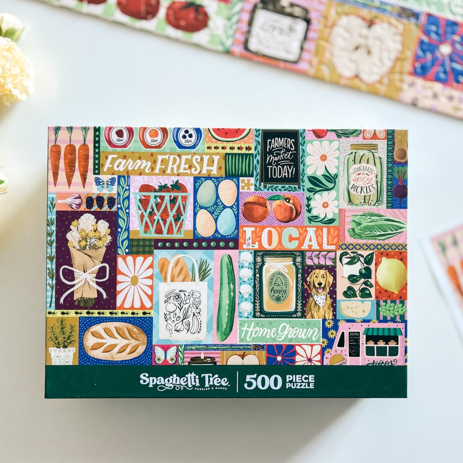 Farmers Market 500 Piece Puzzle