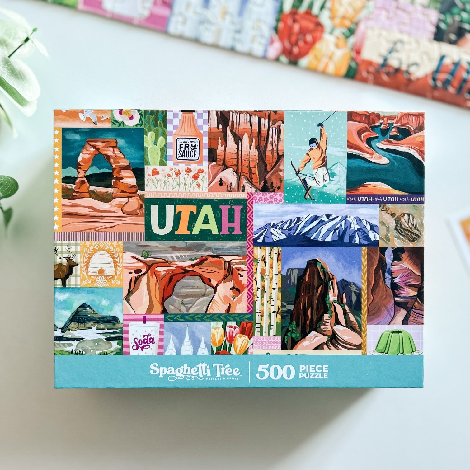 Iconic Utah 500 Piece Puzzle