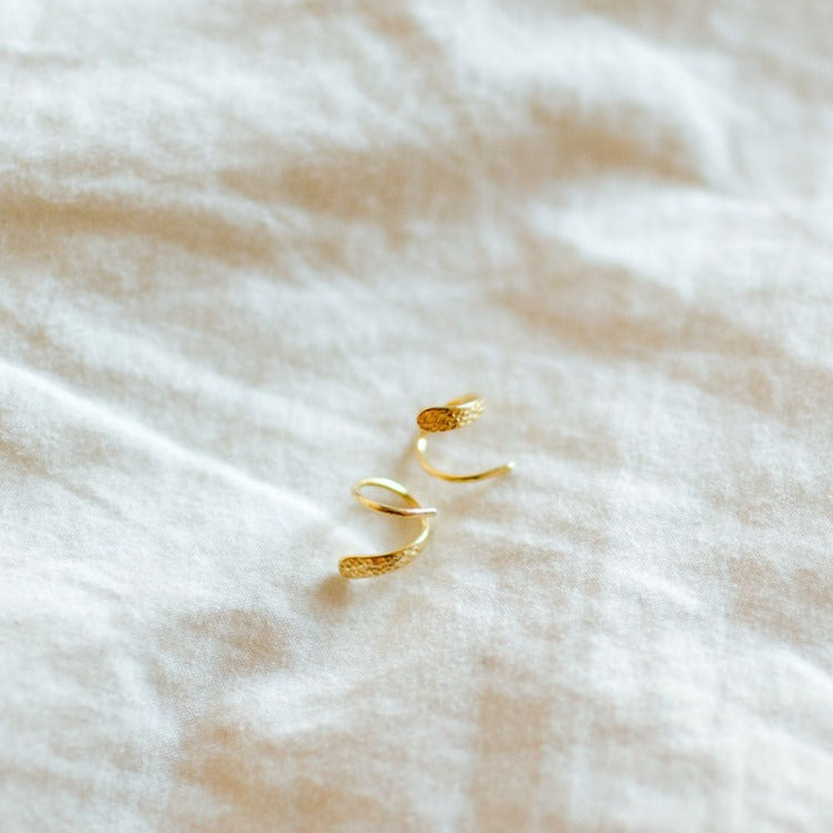 Double Twist Earrings  - Mauve Jewelry Co.