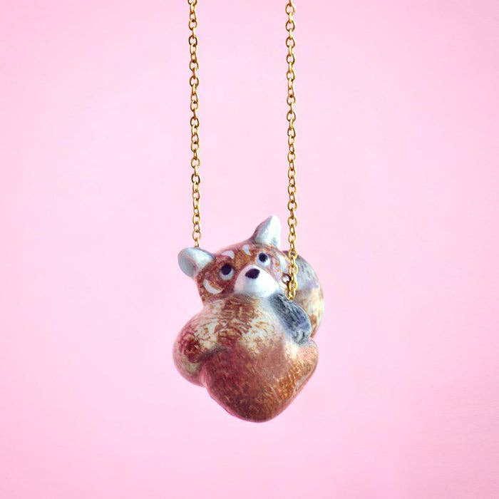 Red Panda Necklace
