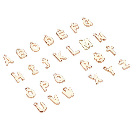 Add a personal touch to your jewelry collection with our Upper Case Letter Charms. These charming gold letters are perfect for customizing your favorite bracelet or necklace, and come in every letter of the alphabet. Elevate your style with a touch of individuality.