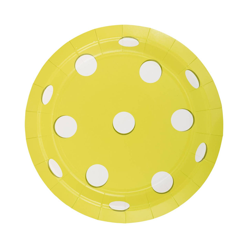 Serve up some fun at your next party with our Pickleball Plate! This unique plate is shaped like a pickleball and is perfect for your favorite snacks. A unique addition to any gathering, this plate is sure to be a hit with pickleball lovers and party guests alike. Let the game begin!

Details:

includes 8 paper plates
9 inches