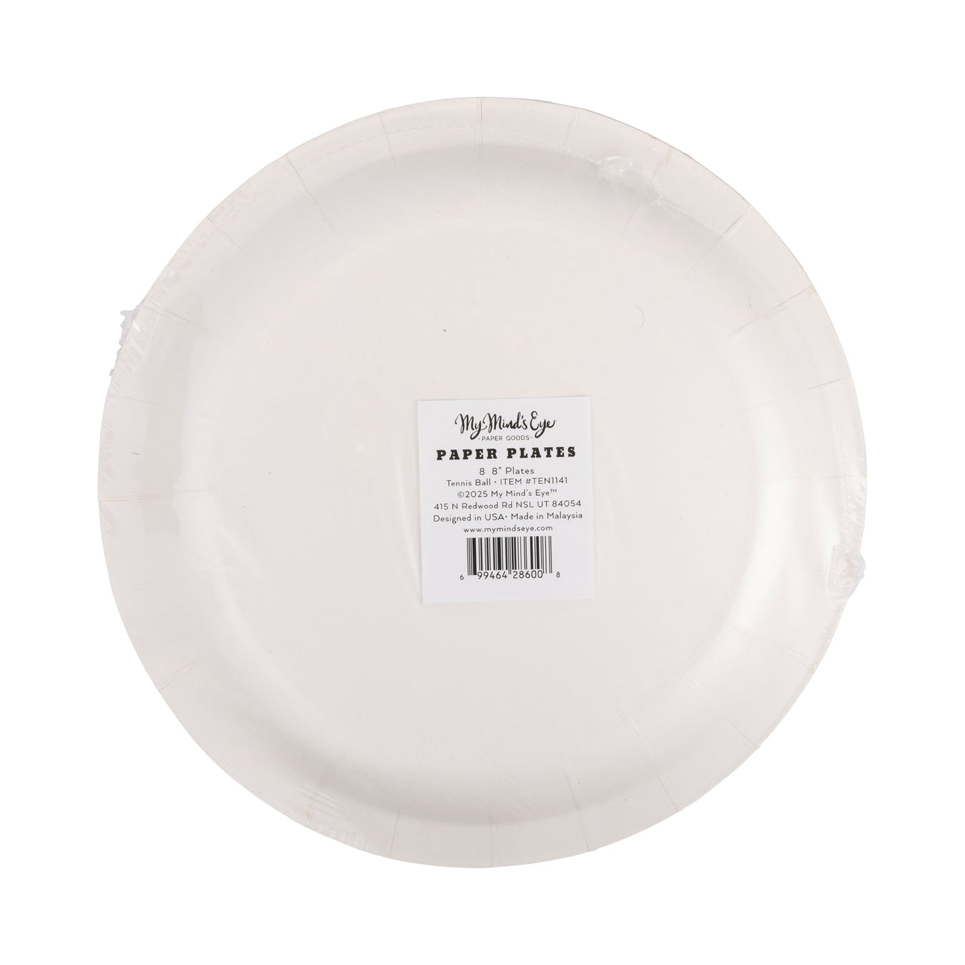 Pink Tennis Ball Plates