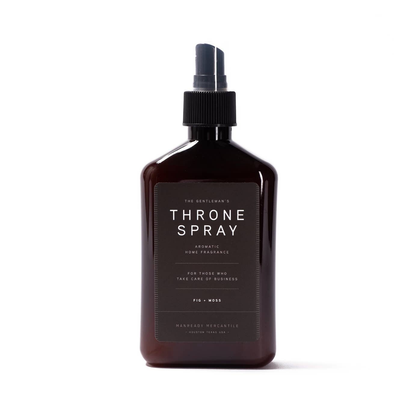 For those who take care of business! We decided to launch new scents for the great Throne Spray.
We present the Fig + Moss Throne Spray.
Made with a highly refined exotic blend of fragrance oils and purified water. Spray overhead as needed to naturally hide odors. Who's to say it can't be used all around the house?
Thank us later.
10 fl oz plastic spray bottle.