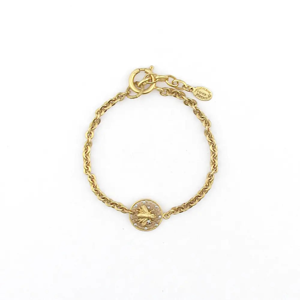 Honeycomb Bee Bracelet