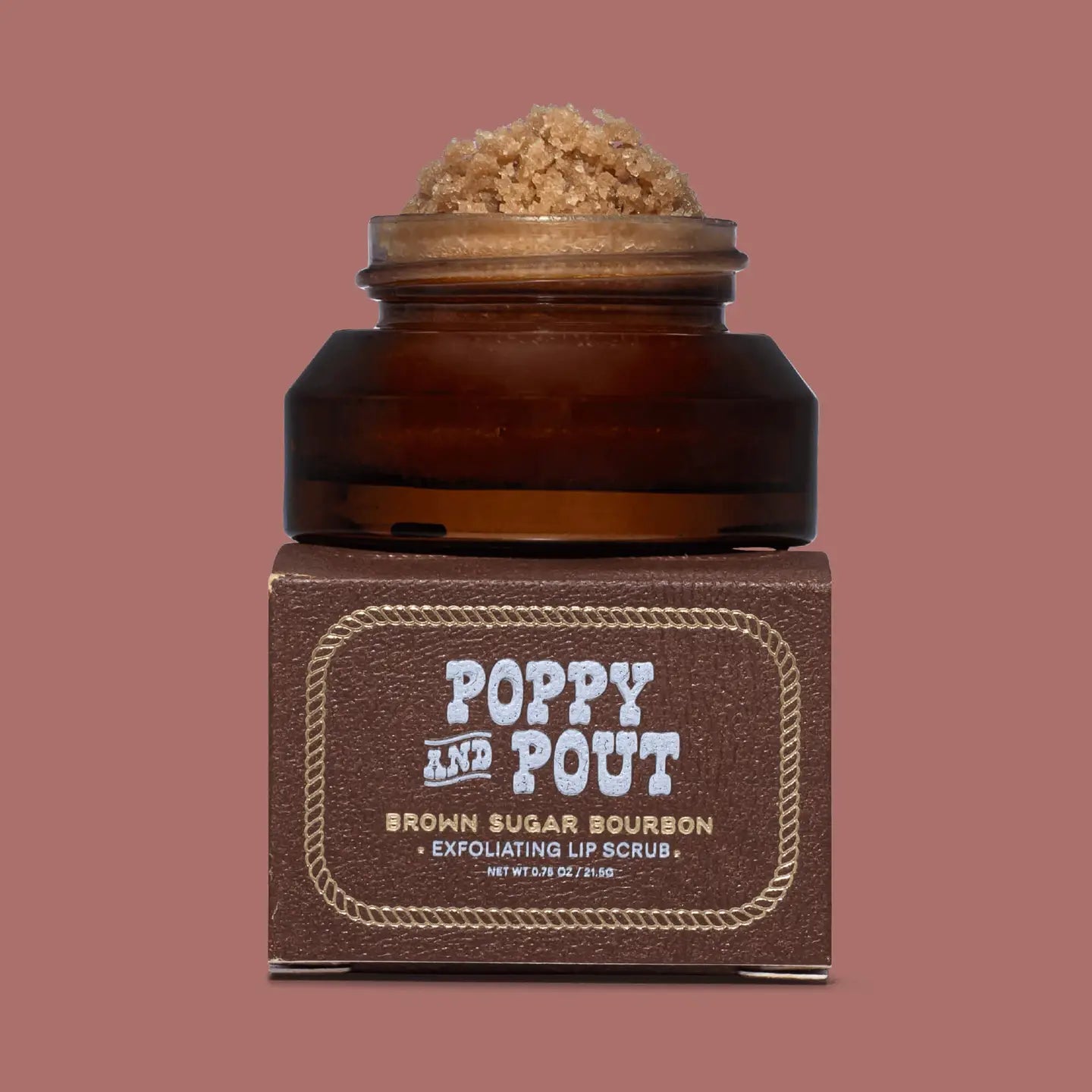 Rhinestone Rodeo Lip Scrub - Brown Sugar Bourbon