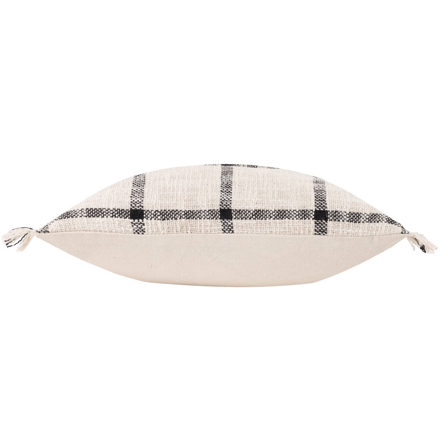 Beni Pillow in Natural & Black