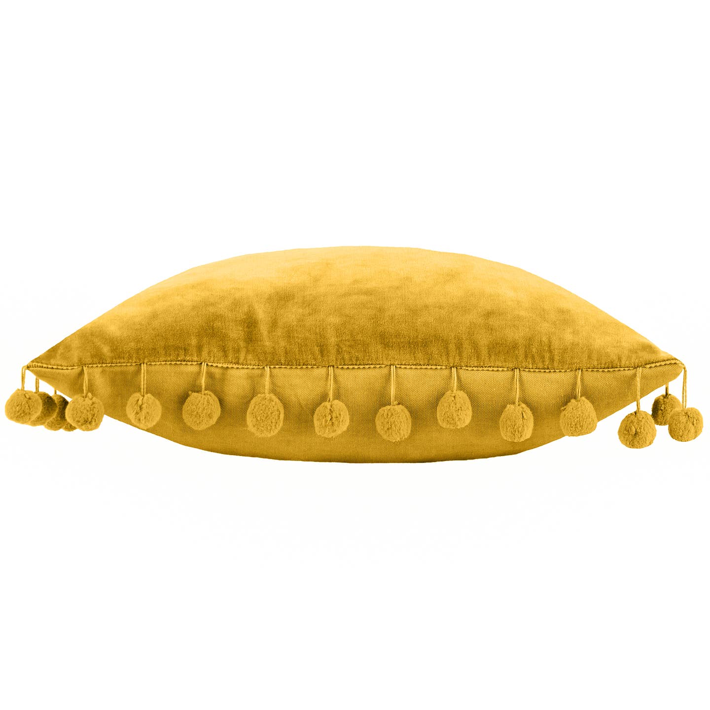 Dora Ochre Velvet Rectangular Pillow