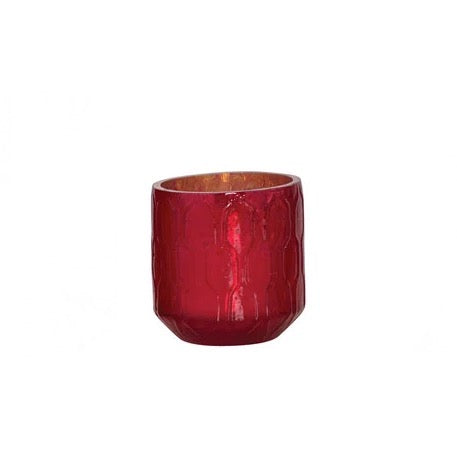 Red Mercury Glass Votive
