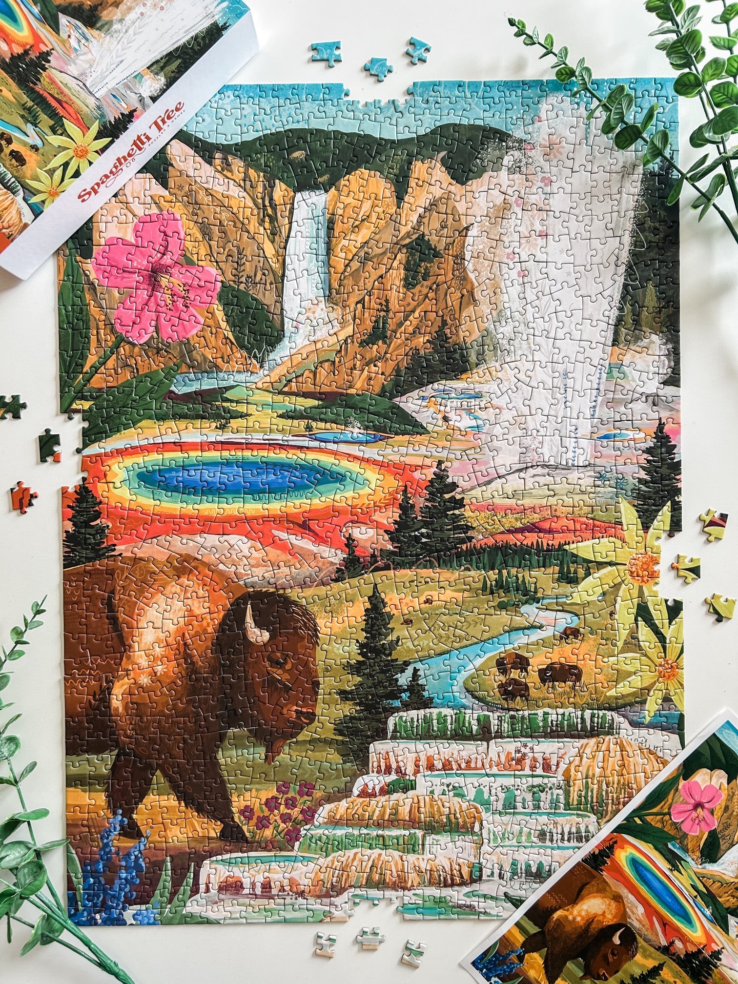 Yellowstone 1000 Piece Puzzle