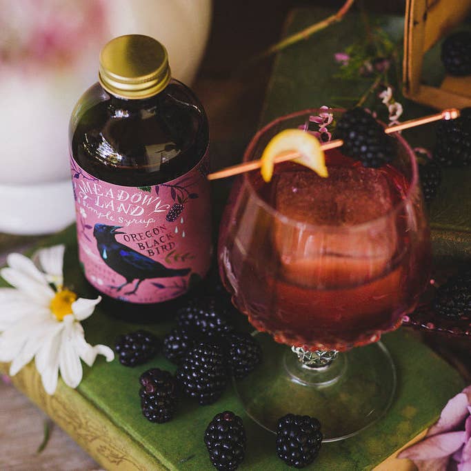 Oregon Black Bird Simple Syrup