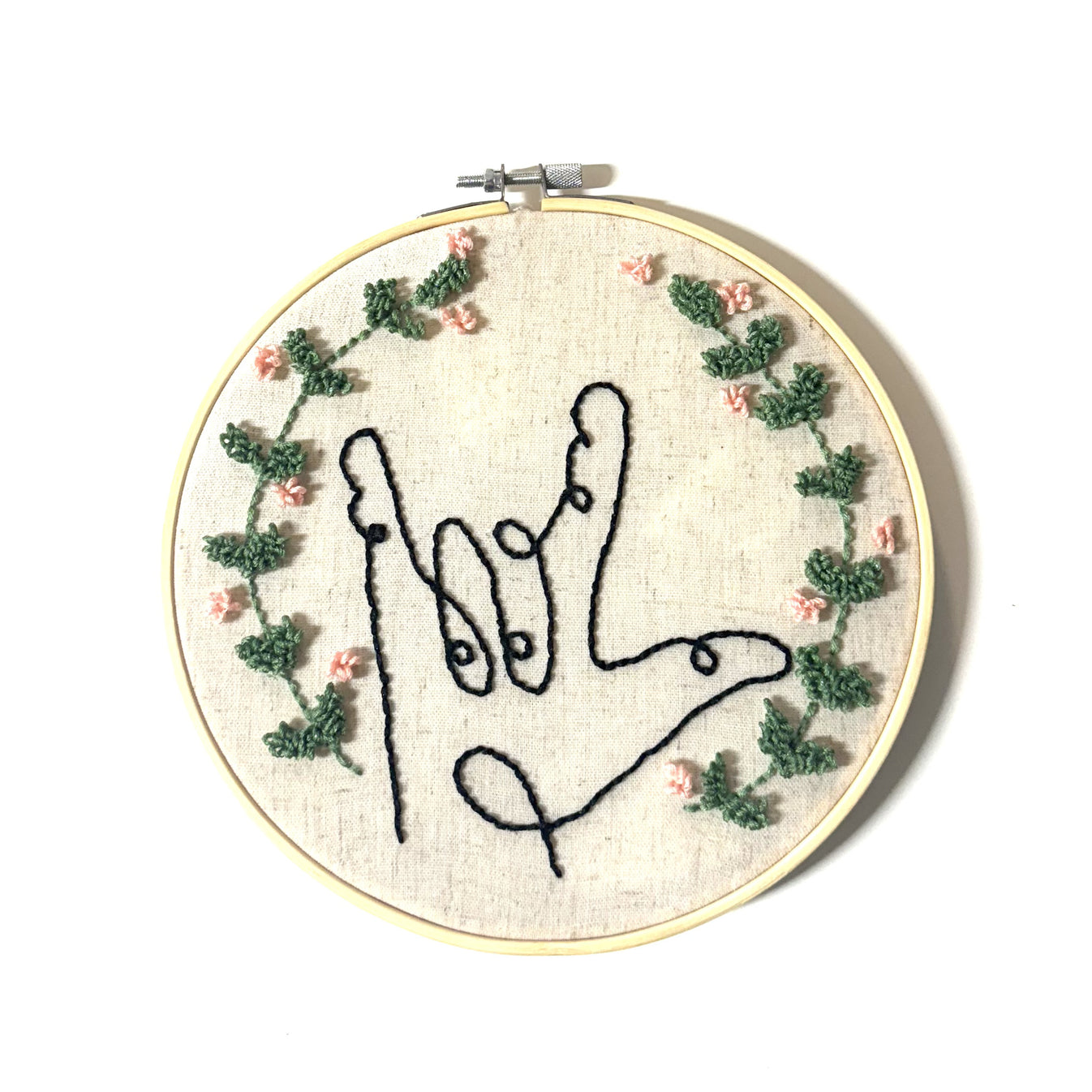 8" Floss Punch Embroidery DIY Kit