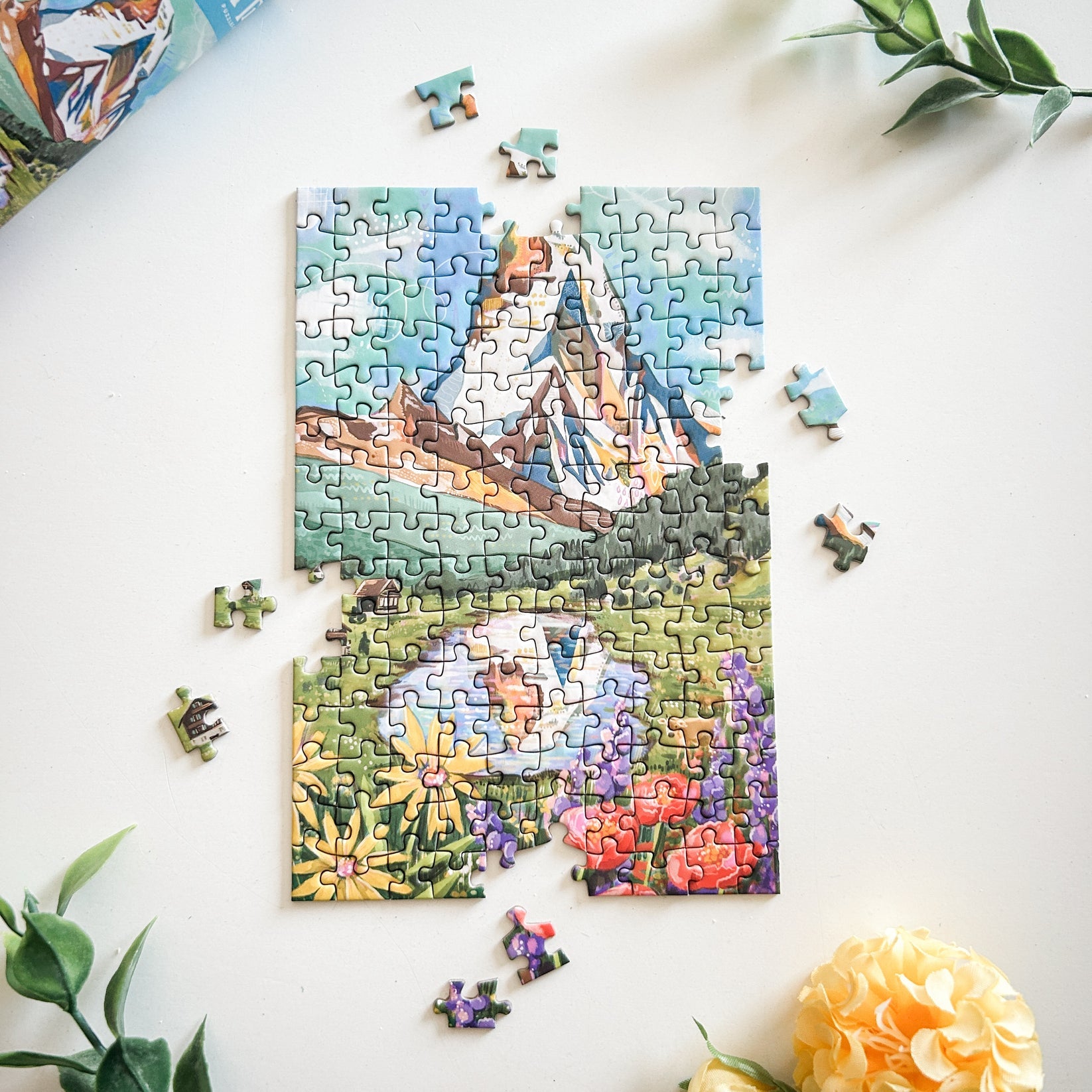 Swiss Summit 150 Piece Mini Puzzle