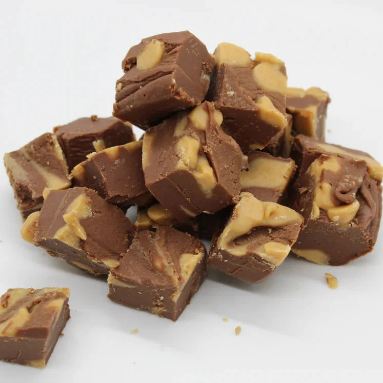 peanut butter fudge pieces