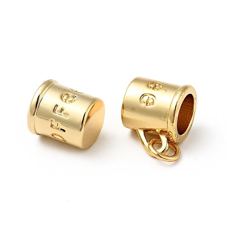 Gold “Coffee” Mug Charm