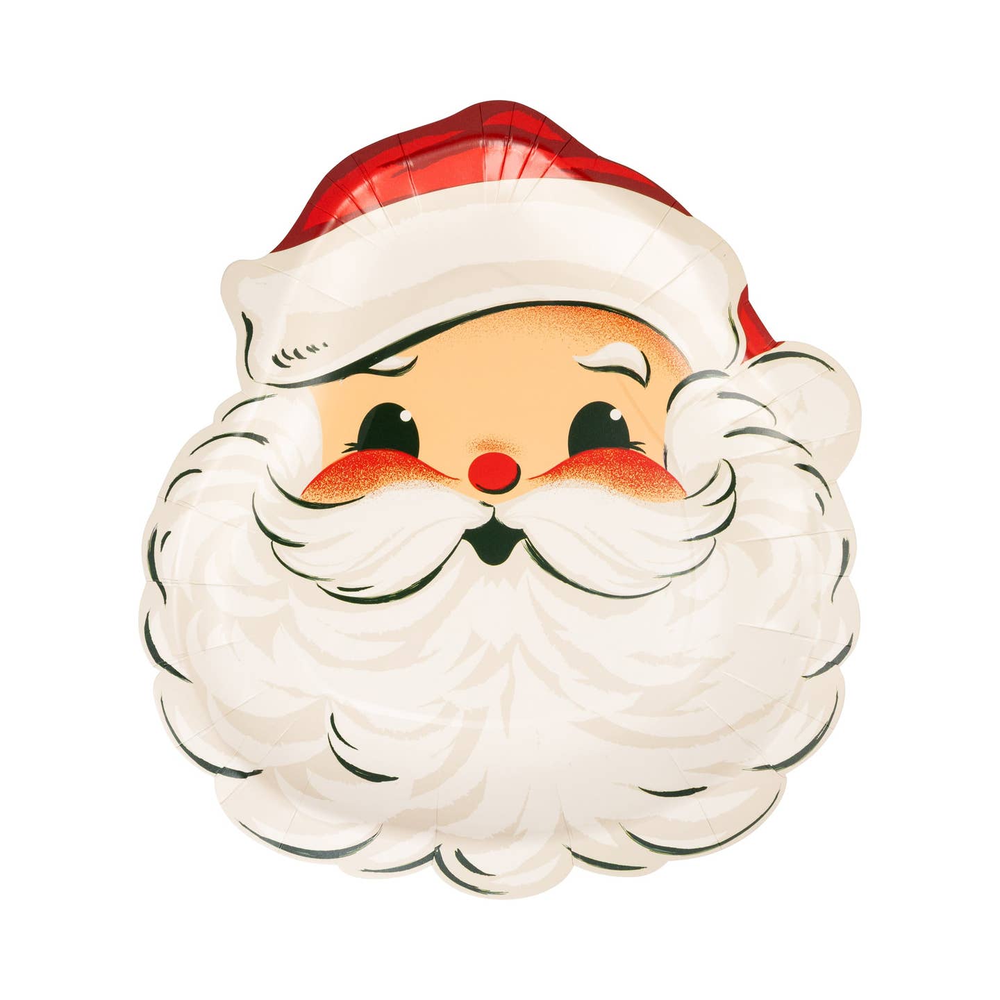 Add a festive touch to your holiday celebrations with the Retro Santa Shaped Plate. Featuring a classic, nostalgic Santa design, this plate is perfect for serving snacks and treats at your Christmas party.

Details:

includes 8 shaped paper plates
10 x 9 inches