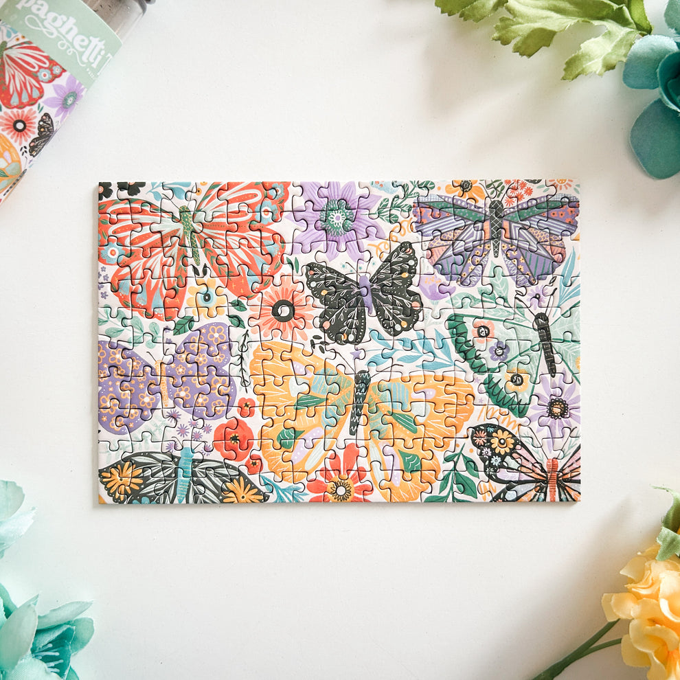 Butterfly Bouquet - Mini Puzzle 150 Pc