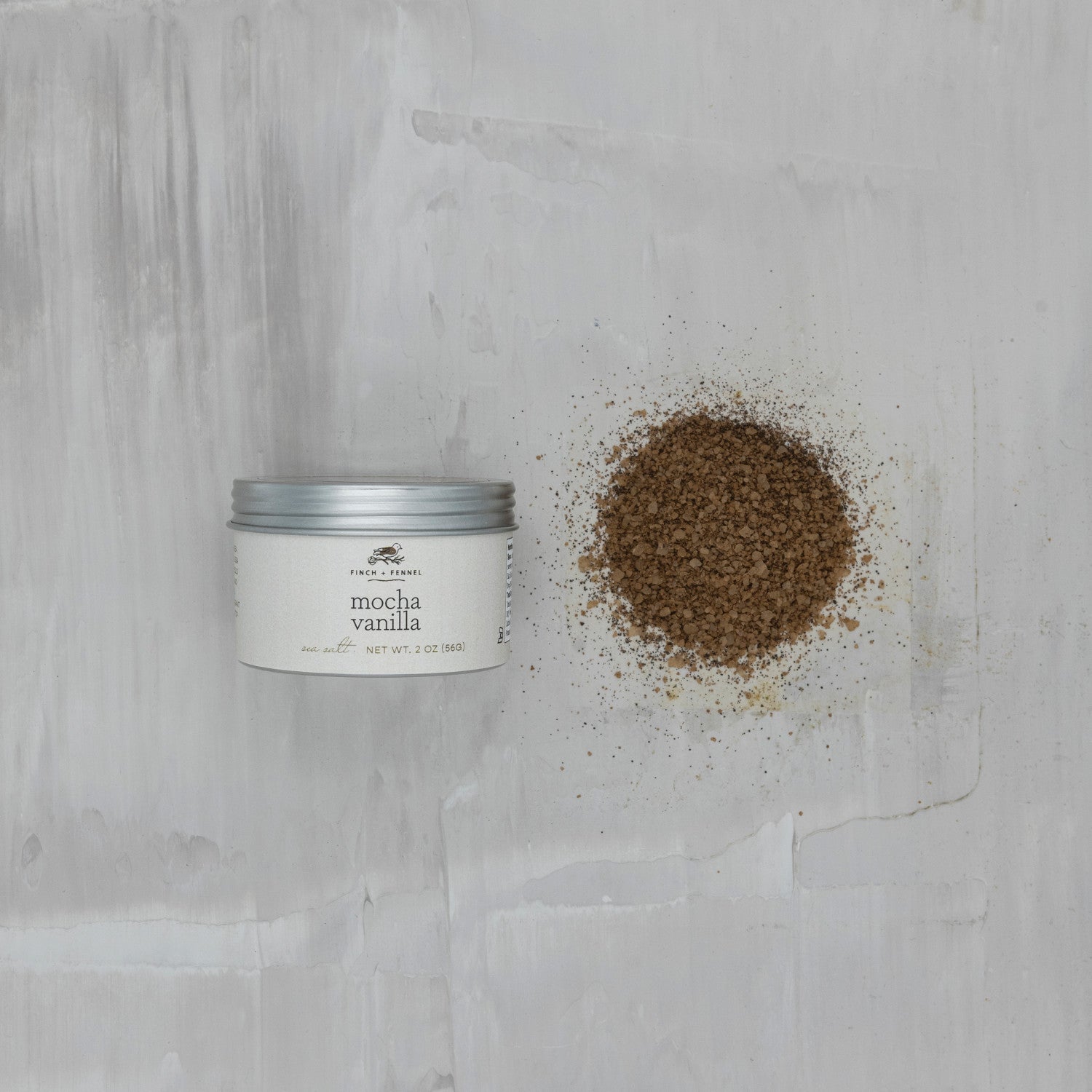 Indulge in the perfect trifecta of flavors with our Mocha Vanilla Sea Salt. This artisan blend combines rich, dark coffee notes, the comforting sweetness of natural vanilla, and the delicate crunch of sea salt. Use it to elevate baking, enhance roasted nuts, finish gourmet desserts, or rim cocktail glasses for a sophisticated sweet and savory kick.