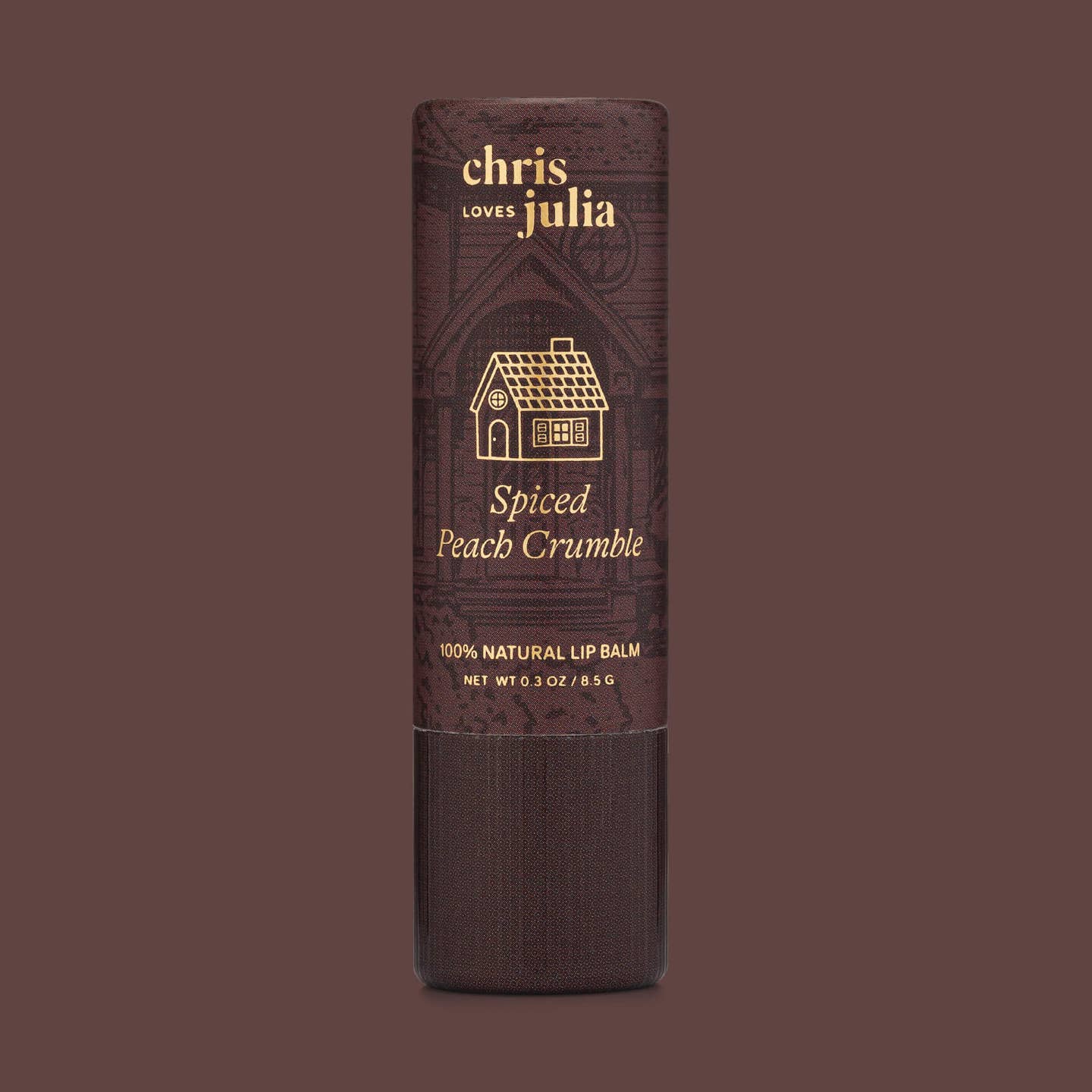 Chris Loves Julia Lip Balm - Spiced Peach Crumble