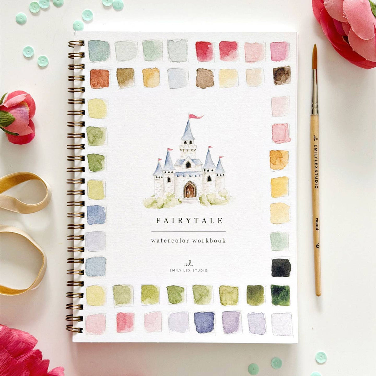 The idea for the Watercolor Workbooks started with kids in mind. Simple outlined sketches they could paint with watercolors just like with crayons in a coloring book.

What was surprising was how many grown-ups took to the books! Grandmothers painting with grandkids, girlfriends gathering together, young moms painting in their books during naptime, and first-time artists who needed something less intimidating than a blank page.