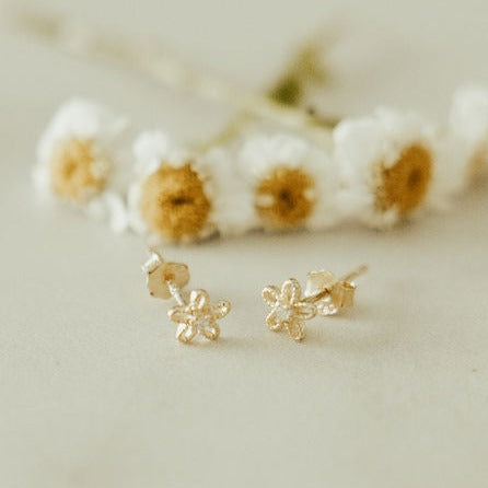Flower Mini Studs - Mauve Jewelry Co.