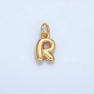 Mini Balloon Letter Charms
