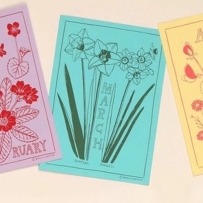 Birth Month Flower Print/Card