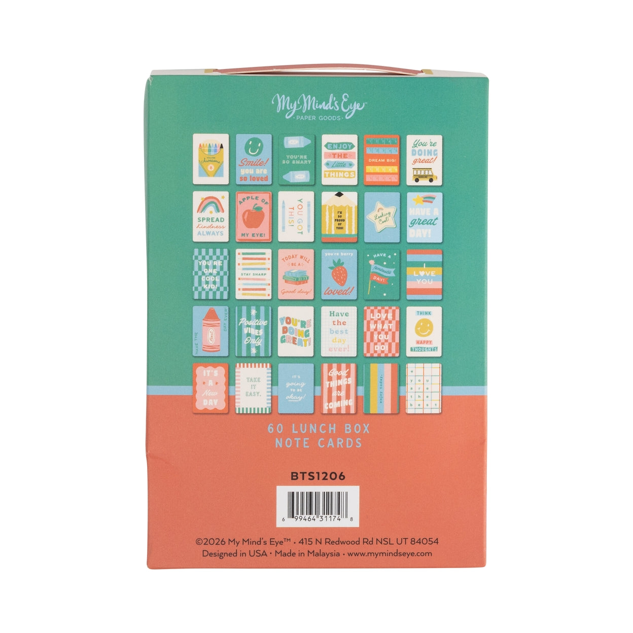 Back To School Lunchbox Notes