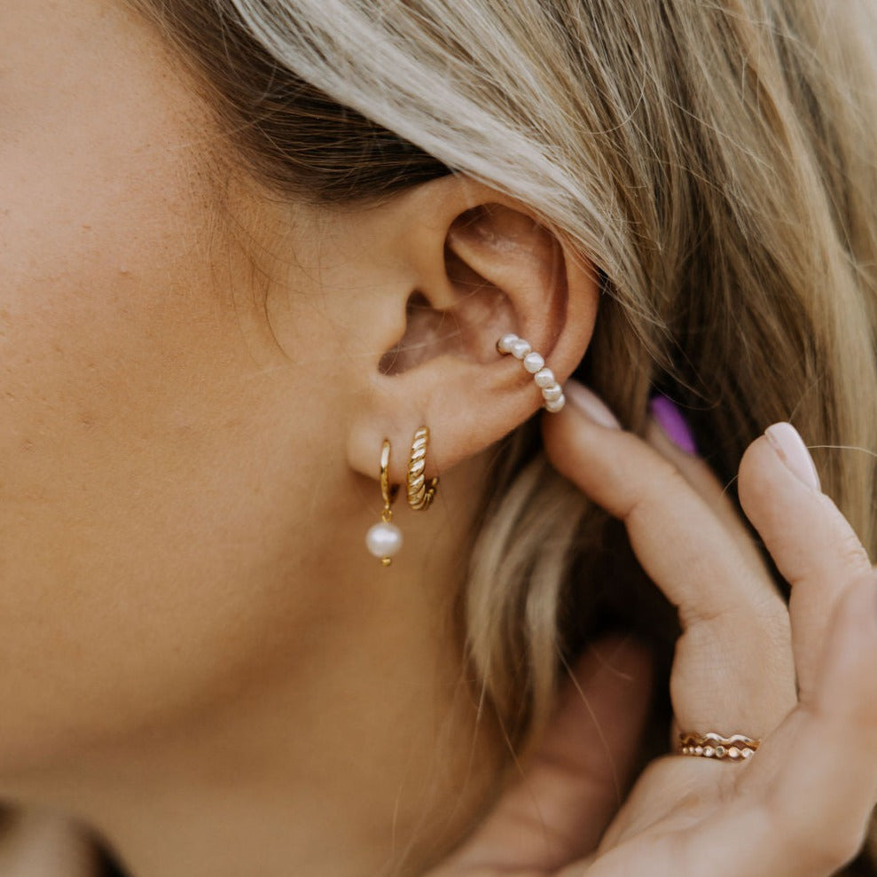 Bondi Pearl Earrings - Mauve Jewelry Co.