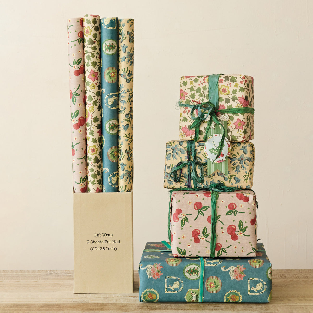 Wrap your presents with love and nostalgic charm using these Vintage Holiday Storybook Gift Wrap Sheets. Beautifully boxed, this boxed set includes 12 individual sheets across four delightful storybook-inspired designs, making it wonderfully easy to add a sweet, festive, and heartfelt touch to every gift you share this season.