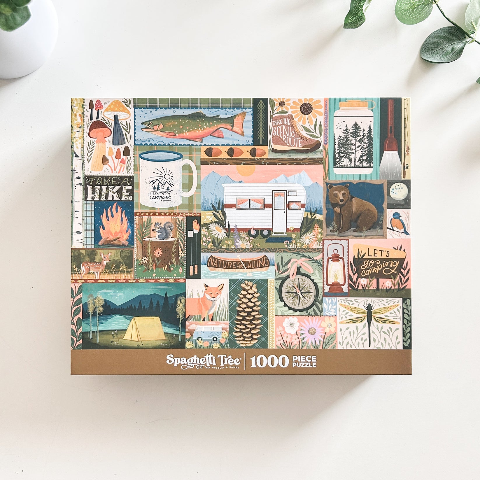 Let's Go Camping 1000 Piece Puzzle