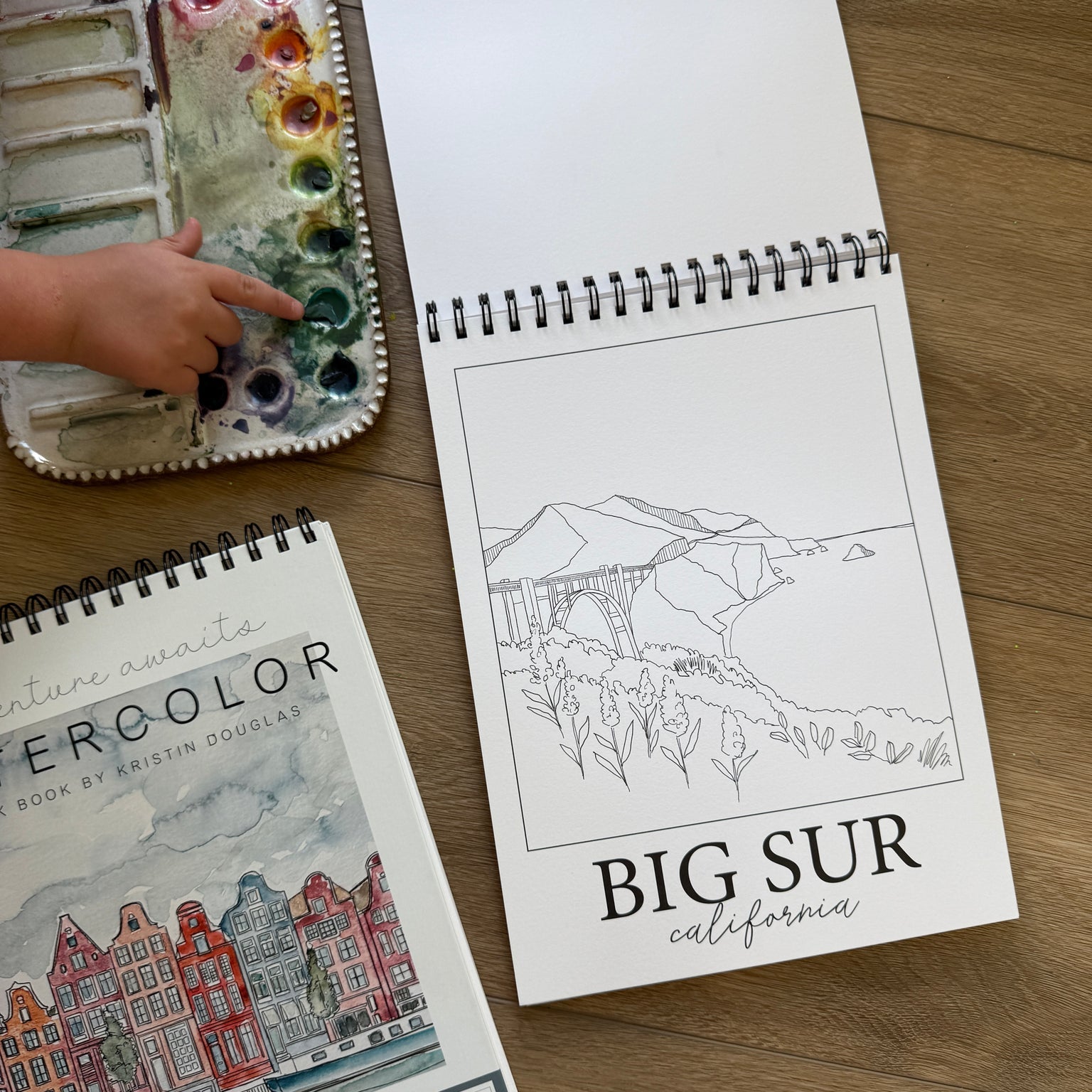 Adventure Awaits Watercolor Workbook