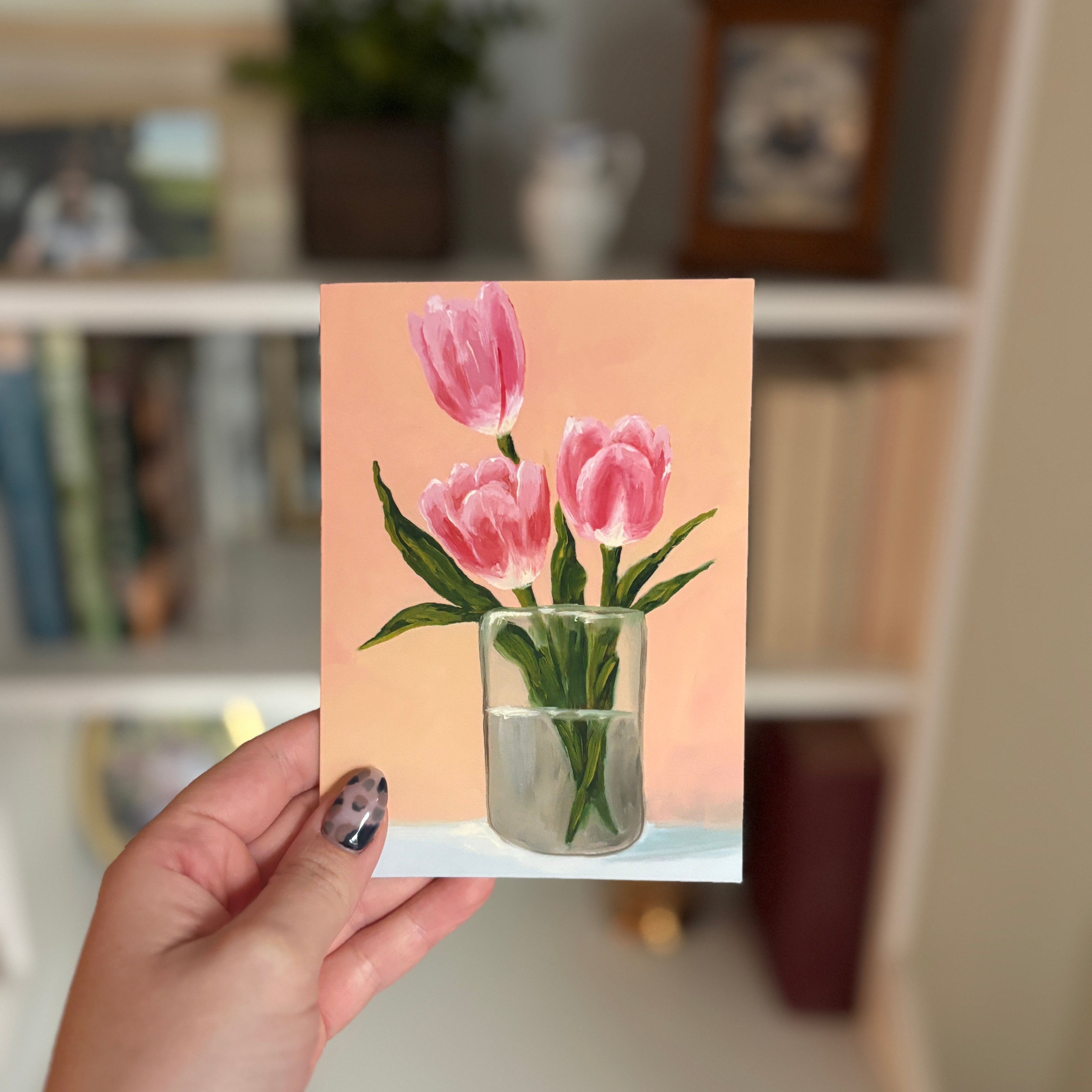 "Tulips" Card