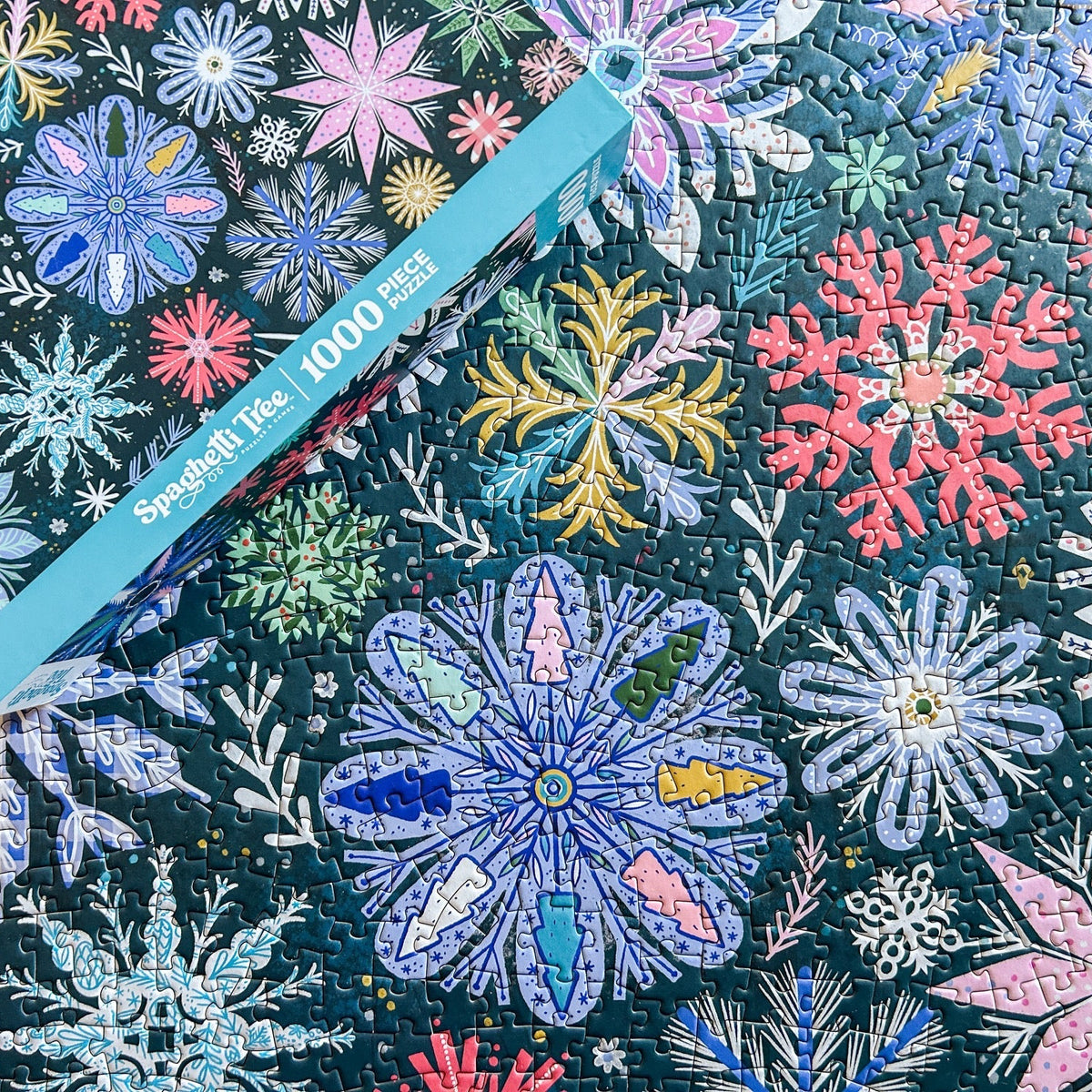up close shot of puzzle