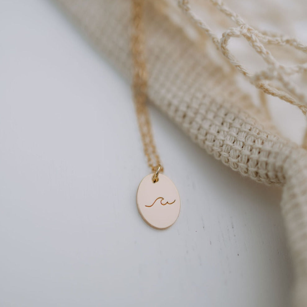 Pacific Wave Necklace - Mauve Jewelry Co.