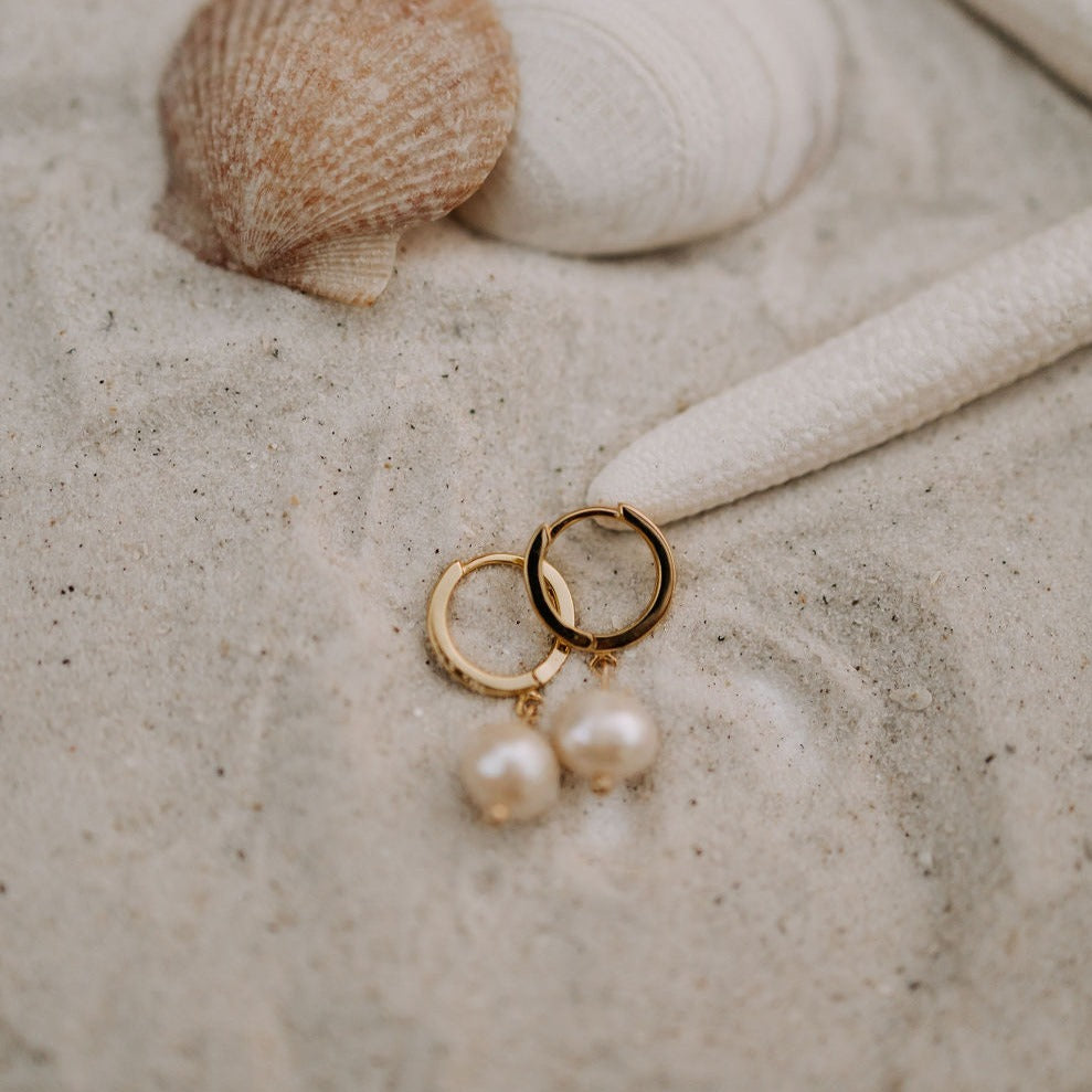 Bondi Pearl Earrings - Mauve Jewelry Co.