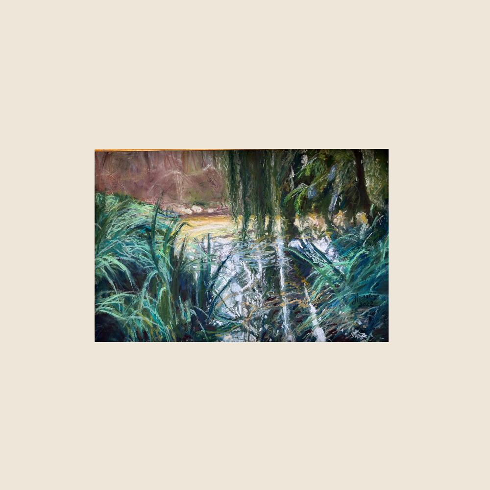 Grantsville Summer Oasis - Original Painting - Understory