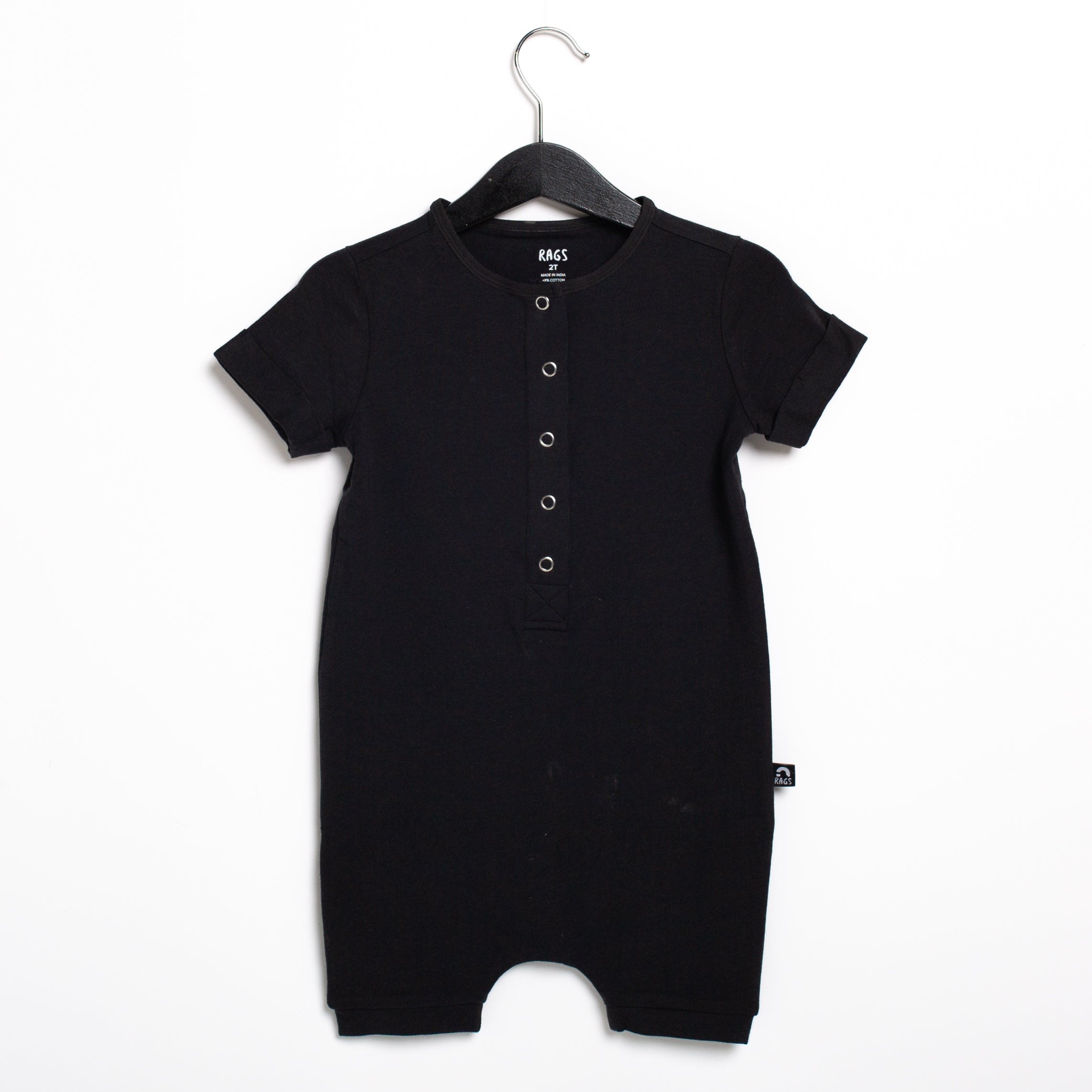 Essentials Rag Romper - 'Phantom'