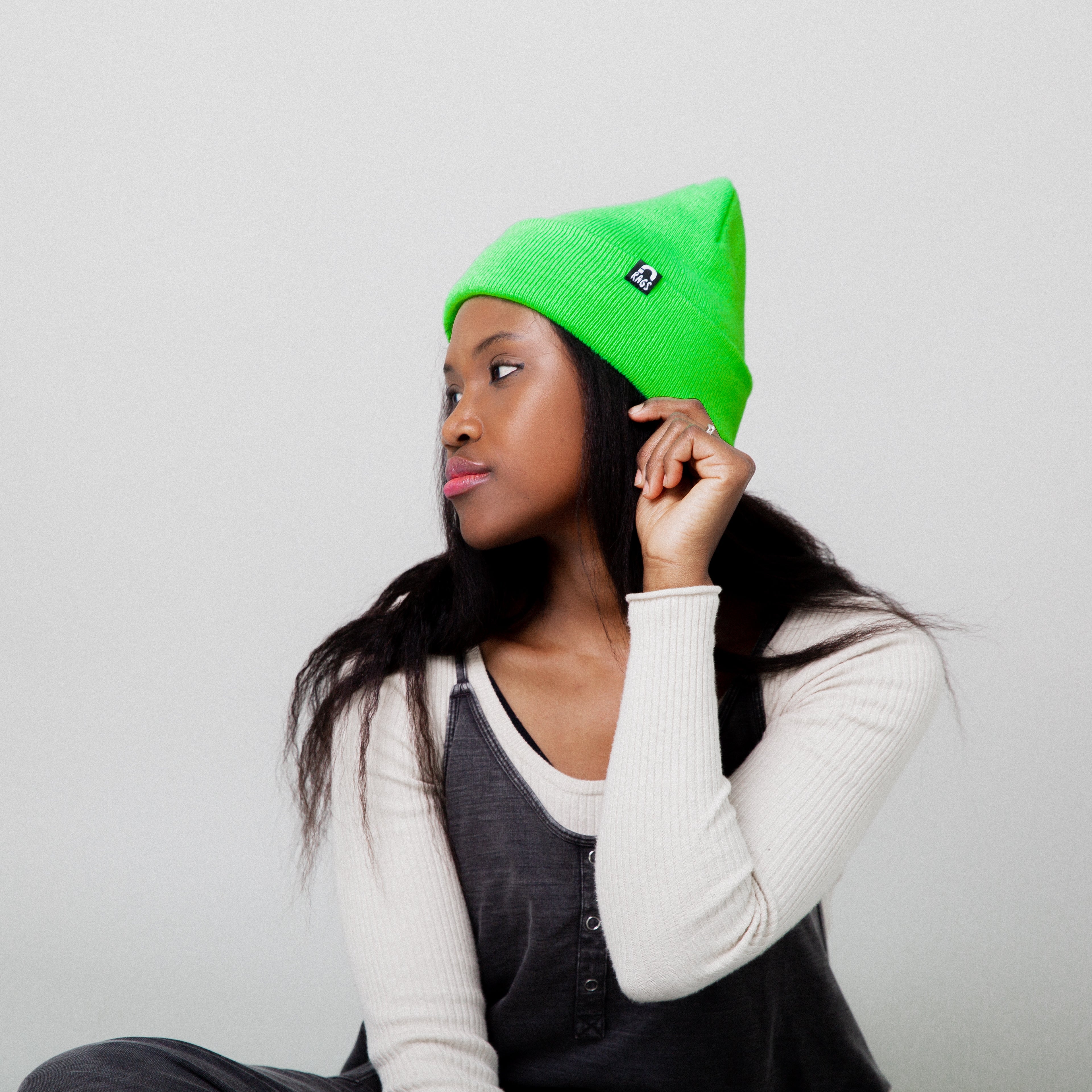 Basic Beanie - Neon Green