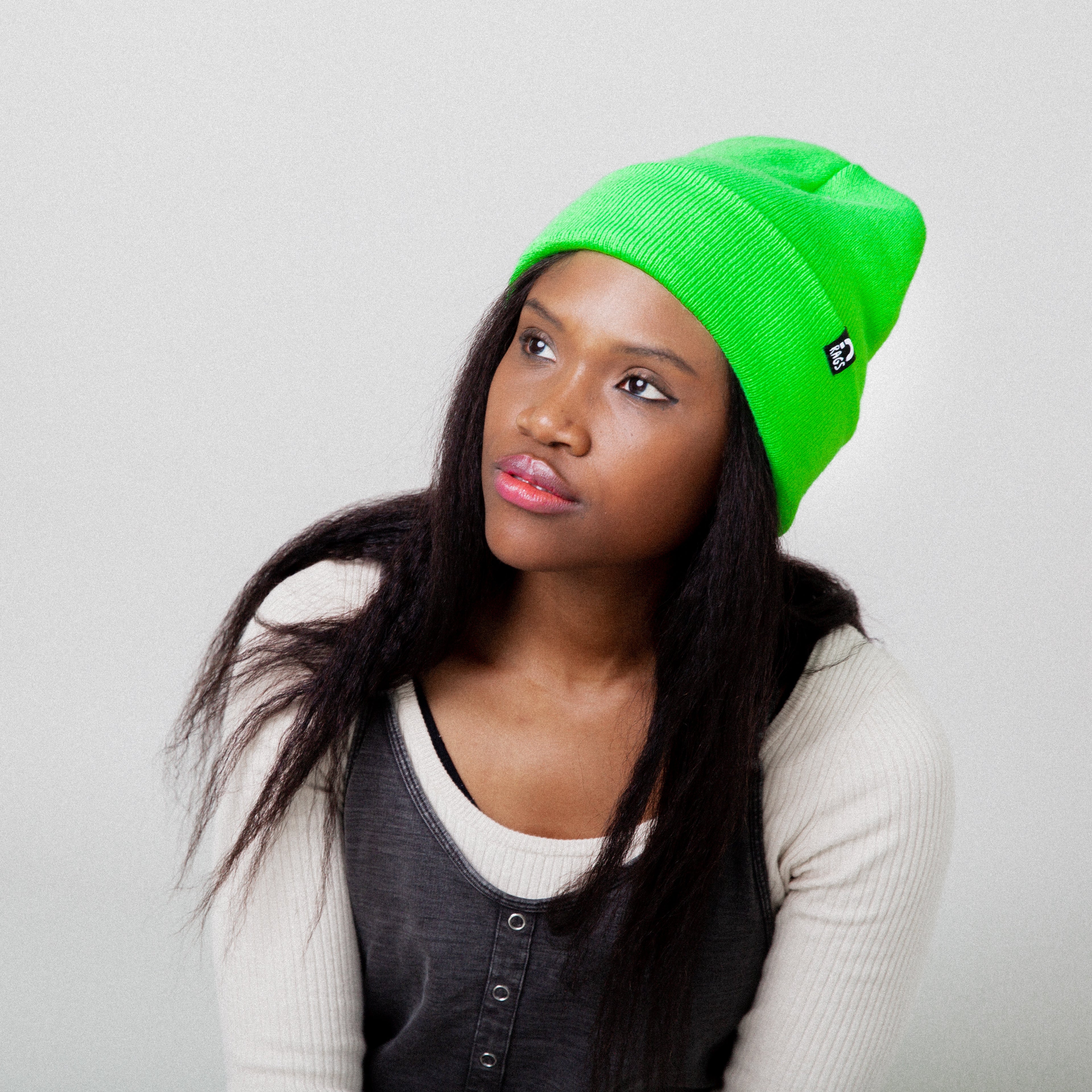 Basic Beanie - Neon Green